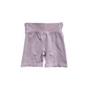 DFYNE Impact Shorts Pink Seamless Gym Workout Activewear Sz S